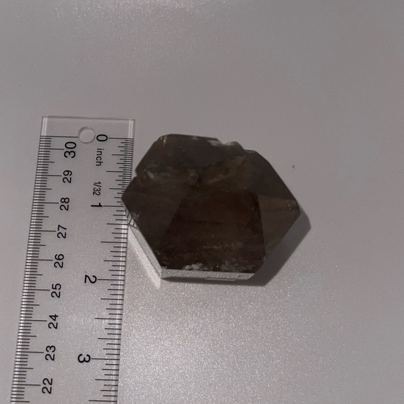 ❤️HP❤️ Gold Rutile in Quartz hand carved tower - Picture 10 of 17